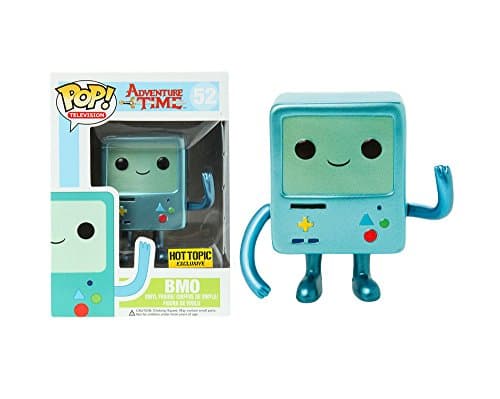 Image of Funko - Figurine Adventure Time - Bmo Metallic Exclu Pop 10cm - 0849803043384