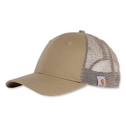 Image of Carhartt Men's Rugged Professional™ Series Canvas Mesh Back Cap, Dark Khaki, OS