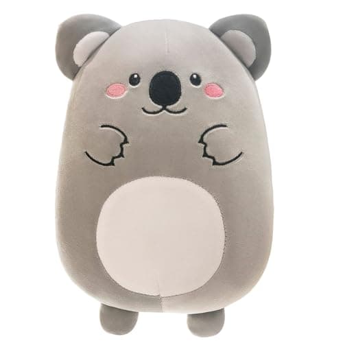 Image of Cpoeof koala stuffed animal Plush Pillow Koala Bear Plush Toy 40cm Cute Cuddle Koala Plush Throw Pillow Gift for Kids and Girls,40cm