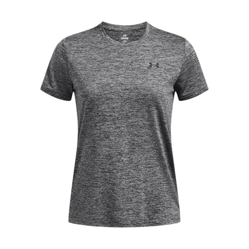 Image of Under Armour Women's Tech Short Sleeve Crew Twist, Comfortable Women's T-Shirt with Fast-Drying Material, Breathable Sports T-Shirt for Women