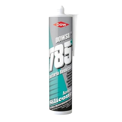 Image of Dowsil 785 Sanitary Silicone Sealant, Bathrooms & Sanitary Applications, Smooth, Easy-To-Apply, Waterproof & Long-Lasting Seal, Mildew-Resistant Seal, Clear Finish