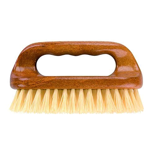 Image of Elliott Wood Effect Scrubbing Brush, Strong and Durable Scrub Brush with Easy Grip Handle and Synthetic Fibres, Perfect for indoor and outdoor cleaning on hard and soft surfaces