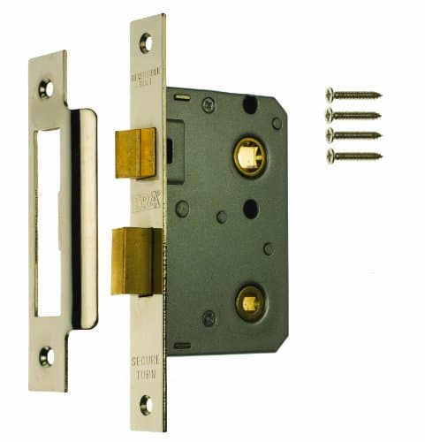 Image of Era 243-61 2.5-inch/ 64mm Bathroom Sashlock - Chrome Effect