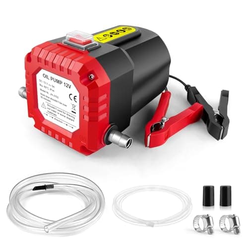 Image of 12V 300W Electric Car Oil Extractor Pump For Transfer Fluid Engine Vacuum + Hose Electric Car Diesel Engine Oil Pump Fuel Transfer Extractor Suction Pump