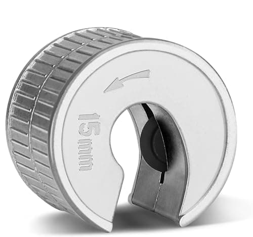 Image of TC Pipe Cutter-Slicer for 15mm Pipes -Round Pipe Slice Cutter for Cutting Copper, PVC, Brass, Aluminum