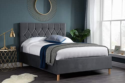 Image of Birlea 135CM LOXLEY OTTOMAN BED GREY