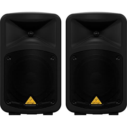 Image of Behringer EUROPORT EPS500MP3 Ultra-Compact 500 Watt 8 Channel Portable PA System with MP3 Player, Reverb and Wireless Option, Black