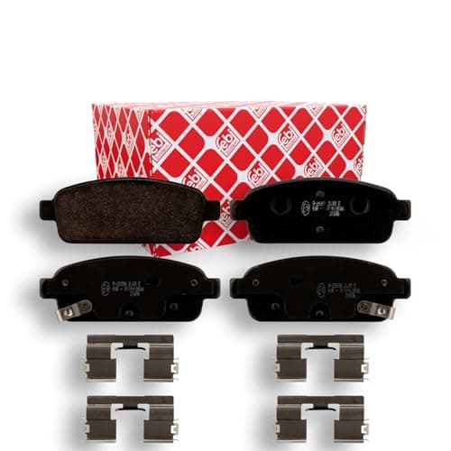 Image of febi bilstein 16894 Brake Pad Set with fastening material, 1 unit