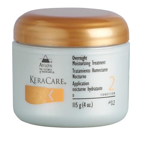 Image of KeraCare Overnight Moisturizing Treatment- Softens, Strengthens & Reduces Breakage 4oz