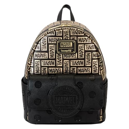 Image of Loungefly Marvel Logo Classic Mini Backpack