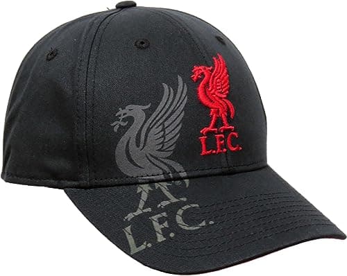 Image of Liverpool FC Obsidian Mass MVP Premiership Team Cap (Black)