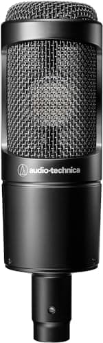 Image of Audio-Technica 2035 Cardioid Condenser Microphone Black