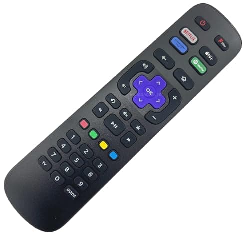 Image of Original Replacement TV Remote Control Compatible with JVC Roku LT-40CR330 Smart Full HD HDR 4K LED