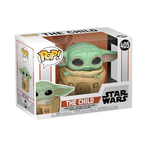 Image of Funko POP! Star Wars: The Mandalorian - Grogu (the Child, Baby Yoda) With Bag - Collectable Vinyl Figure - Gift Idea - Official Merchandise - Toys for Kids & Adults - TV Fans