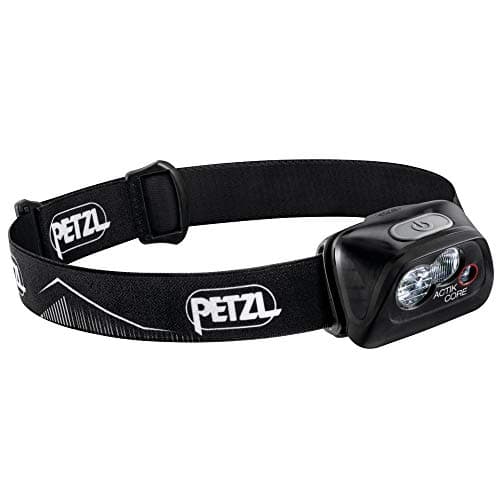 Image of PETZL Unisex -Adult's Stirnlampe Actik Core Schwarz Lamp, Black, Onesize