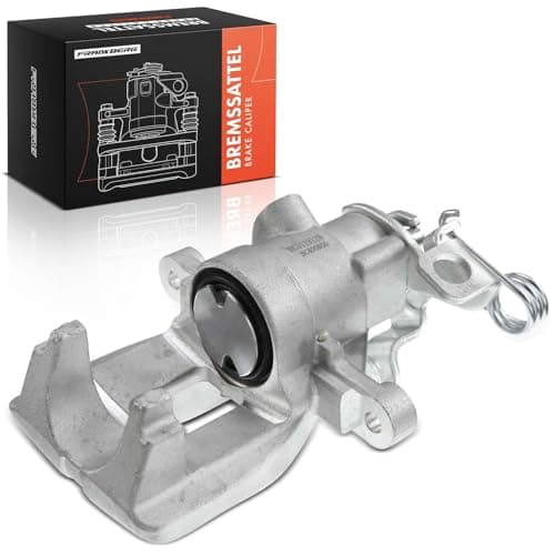 Image of Frankberg Brake Caliper Disc Brake Rear Axle Right Cast Aluminium Compatible with C4 LA LC LR 307 3A/C 307Break 3E 307CC 3B 307SW 3H 3E/3H Replace# 343659