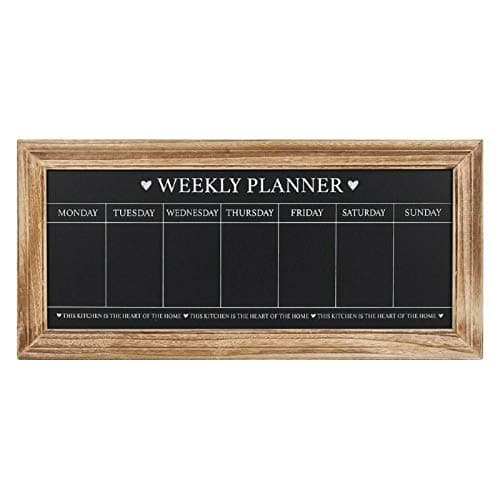 Image of Chalkboard Weekly Planner