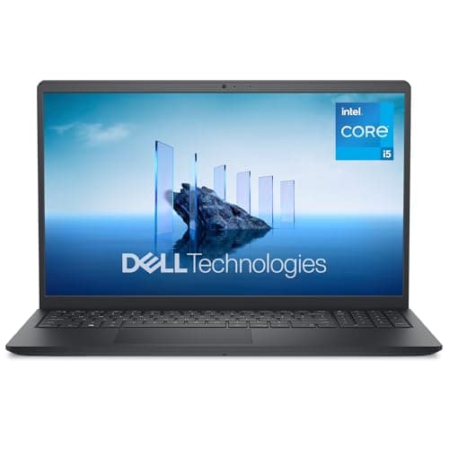 Image of Dell 15 Laptop DC15250 15.6" FHD (1920 x 1080) 120 Hz, Intel Core i5-1334U Processor, Intel UHD Graphics, 16GB RAM, 512GB SSD, Windows 11 Home, UK Keyboard - Carbon Black