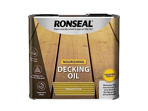 Image of Ronseal DONP25L 2.5L Decking Oil - Natural Pine