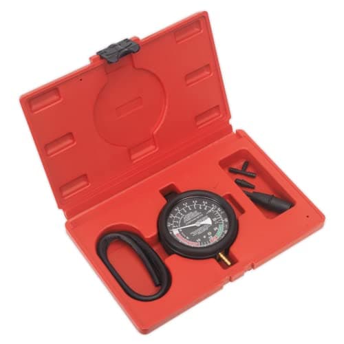 Image of SEALEY VSE952 Vacuum Fuel Pump Pressure Testing TEST Gauge Set Tool Kit