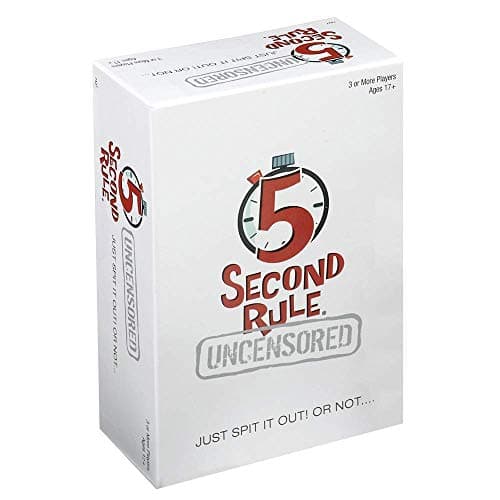 Image of 5 Second Rule Uncensored - Fun Card Game for Game Night with Friends - for Ages 17 and Up