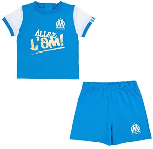 Image of OLYMPIQUE DE MARSEILLE Official Collection Boys' T-Shirt and Shorts