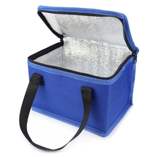 Image of Fashion Stationery Insulated Lunch Bag for Women Men Kids Lunch Box School Lunch Bags for Girls, Boys or Toddlers Picnic Bag Travel Small Mini Cooler