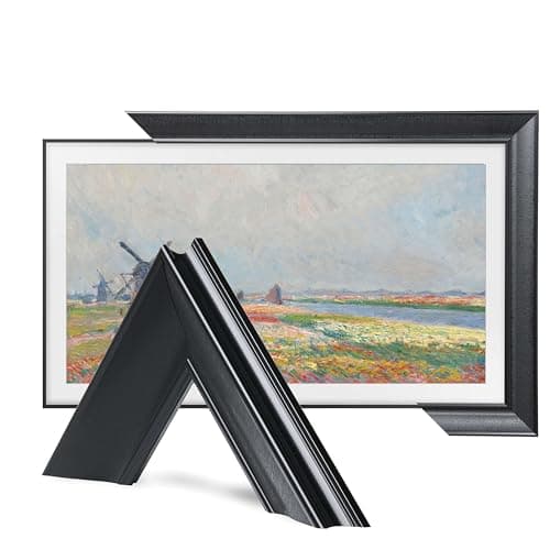 Image of TV Guard Frame TV Bezel, Compatible With Samsung The Frame TV, 43 Inch, Modern Black, Suitable for Wall Mounted Televisions