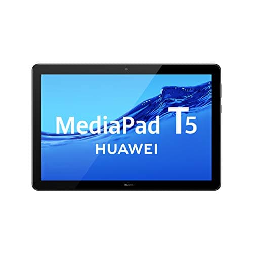 Image of HUAWEI MediaPad T5 10" Wifi - Tablet 32GB, 2GB RAM, Black (Renewed)