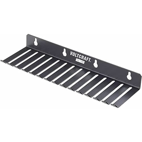 Image of VOLTCRAFT ML-1 SW Test lead holder ML-1 SW (L x W x H) 280 x 85 x 32 mm Black