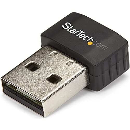Image of StarTech.com Wireless USB WiFi Adapter – Dual Band AC600 Wireless Dongle - 2.4GHz / 5GHz - 802.11ac Wi-Fi Laptop Adapter (USB433ACD1X1)