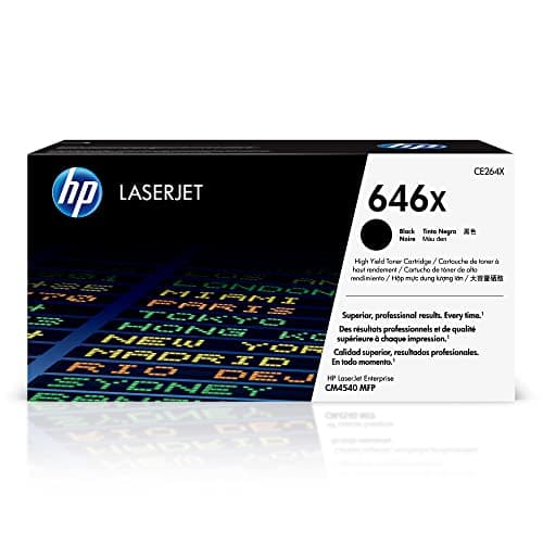 Image of HP CE264X 646X High Yield Original LaserJet Toner Cartridge, Black, Single Pack