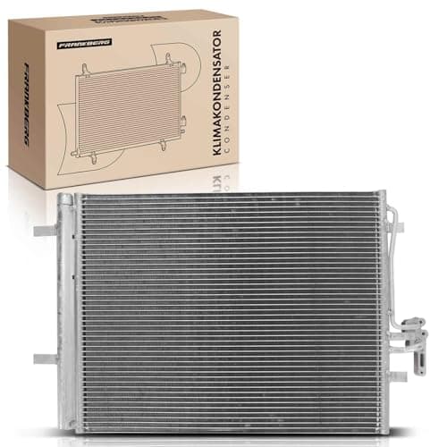 Image of Frankberg AC Condenser Air Conditioning Compatible with Galaxy WA6 2006-2015 Mondeo IV BA7 2007-2015 S-Max WA6 2006-2014 S60 II 134 2010-2018 XC70 II 136 2007-2016 Replace# 940044