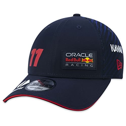 Image of New Era Red Bull Racing Sergio Perez Blue 9Forty Adjustable Snapback Cap
