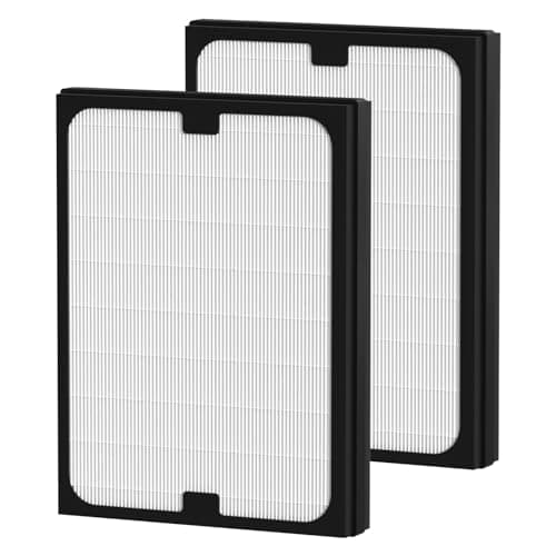Image of Ganteny Classic 200/300 Series Particle HEPA Filter Replacement Compatible with Blueair Classic 200/300 Series Air Cleaner Purifier Models 201, 203, 205, 215B, 250E, 270E, 303, 2 Pack