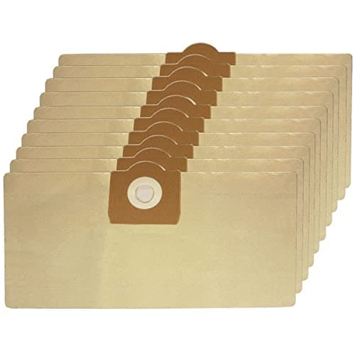 Image of SPARES2GO Strong Dust Bags Compatible with Sealey Vacuum Cleaners (Pack of 10)