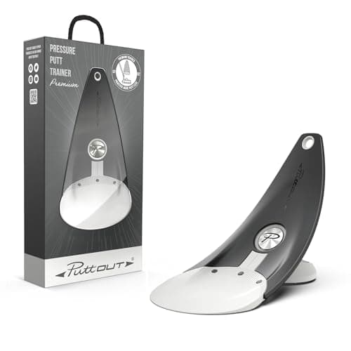 Image of PuttOUT Premium Pressure Putt Trainer - Perfect Your Golf Putting, Stone