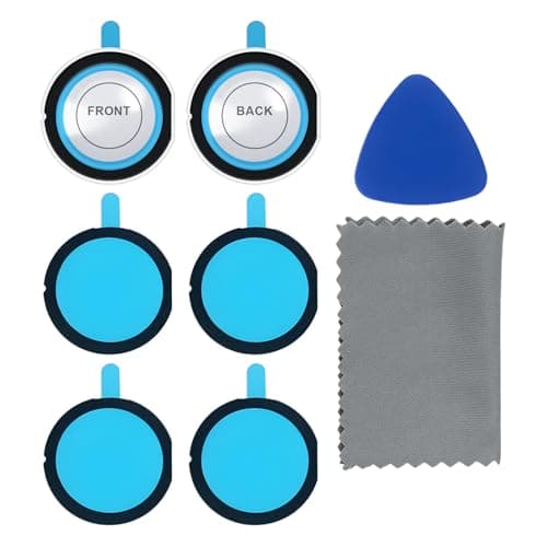 Image of YINETTECH 1 Pair Camera Lens Guards Protection Cap 34x10mm Compatible with Insta360 X3 Dual-Lens