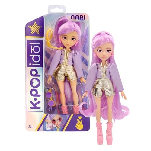 Image of K-Pop Fashion Doll Nari – Pop Star Dance Doll with Accessories, Dress Up Music Doll for Kids, Collectible Fashion Doll Gift