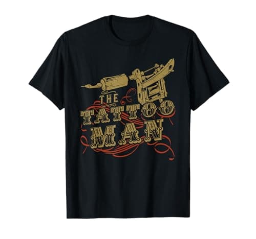 Image of The Tattoo Man Ink Tattooist T-Shirt