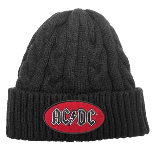 Image of AC/DC Cappello Oval Logo Black