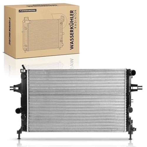 Image of Frankberg Engine Radiator Car Radiator Manual Transmission Compatible with Astra G Cabriolet F67 1.6L 2.2L 2001-2005 Astra G Caravan T98 1.4L-2.2L 1998-2004 Replace# 93277988