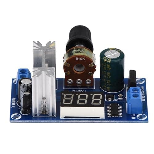 Image of OVAQUIXI High-Frequency LM317 Voltage Regulator Board 2A Output Adjustable Power Supply for Circuit Projects