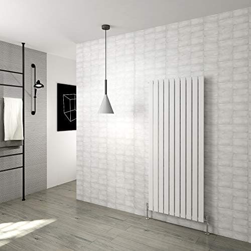 Image of Vertical Radiator Flat Panel Designer Central Heating White Rads Single 1600x680mm