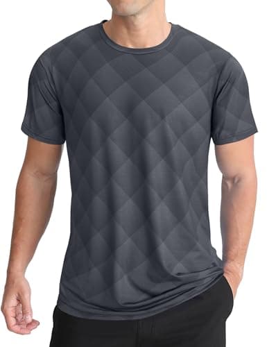 Image of APTRO Men’s T-Shirts Gym T Shirts for Men Moisture Wicking Athletic Breathable Running Tops Quick Dry Short Sleeve T-Shirt Black XL