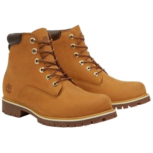 Image of Timberland - Alburn 6-inch Men's Ankle Boots in Nubuck, yellow, 8 UK