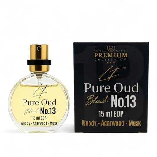 Image of LIVFRAGRANCE Blend No.13 Pure Oud | 15ml Eau de Parfum | Intense Woody Oriental Scent | Niche Long-Lasting Luxury Perfume for Men & Women