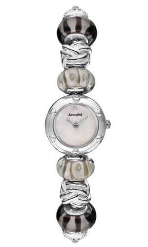 Image of Charmed by Accurist Ladies Beaded Watch LB1716
