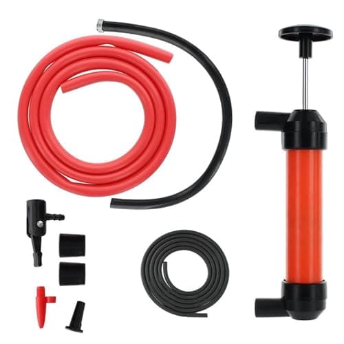 Image of Manual Syphon Pump for Fuel & Fluid Transfer - Multi-Purpose Hand Siphon Tool