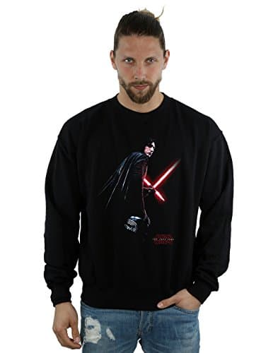 Image of Star Wars Men's The Last Jedi Kylo Ren Shadow Sweatshirt XX-Large Black